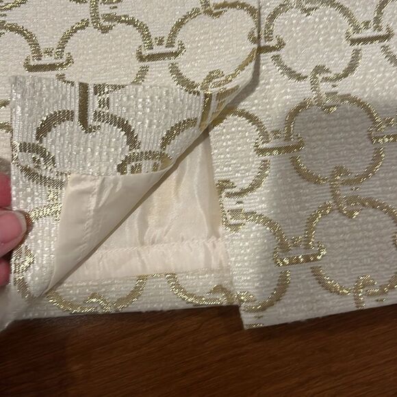 NWT Talbots Women’s Sleeveless Metallic Gold Link Dress Size 8. - Picture 7 of 9